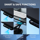 Leband Electric Standing Desk Height Adjustable Sit Stand Desk with Wireless Charging and USB Ports 48 x 24 Inch