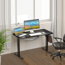 Leband Electric Standing Desk Height Adjustable Sit Stand Desk with Wireless Charging and USB Ports 48 x 24 Inch